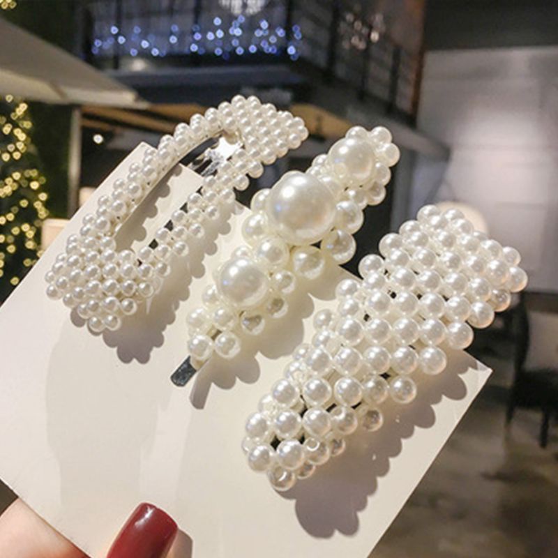 Youyo Set 3 Kẹp Tóc Hợp Kim Phong Cách Hàn Quốc Sang Trọng Cho Nữ