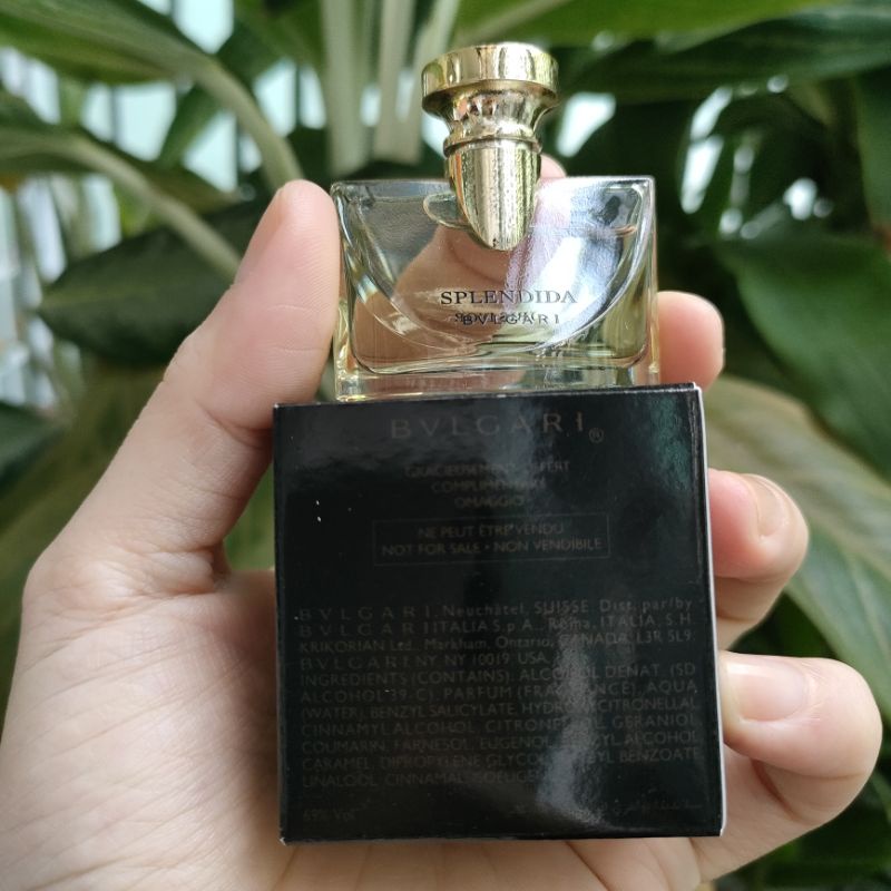 Nước hoa BVLgari Splendida Iris D'or 5ml