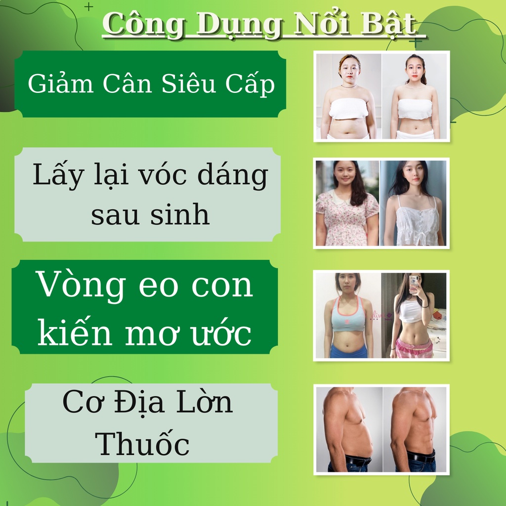 Viên sủi giảm cân EO SLIM giảm 5-8kg nhanh an toàn hiệu quả sau 1 liệu trình , hộp 20 viên