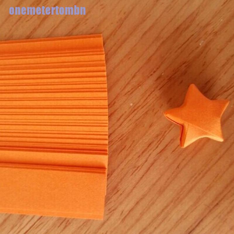 Giấy Gấp Ngôi Sao May Mắn Nhiều Màu Sắc