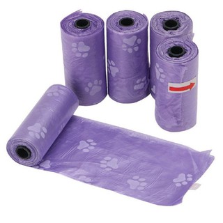 5 cuộn bao chứa chất thải thú cưng