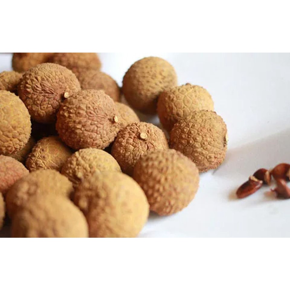 VẢI SẤY KHÔ LỤC NGẠN BẮC GIANG LOẠI NGON túi 500gr