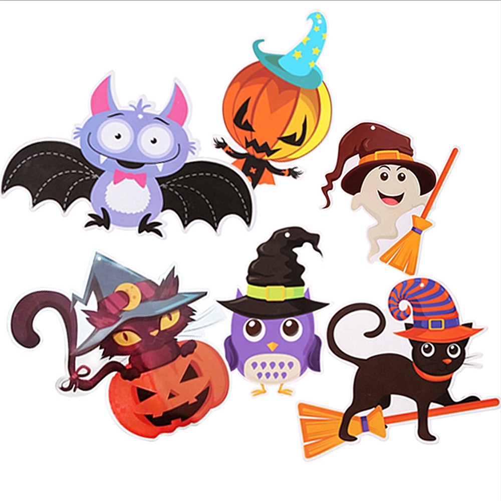 Set 6 phụ kiện trang trí Halloween dễ thương