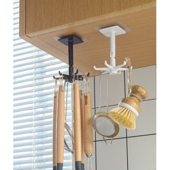 Móc da năng 6 nhánh, xoay 720 độ, chịu lực cực tốt