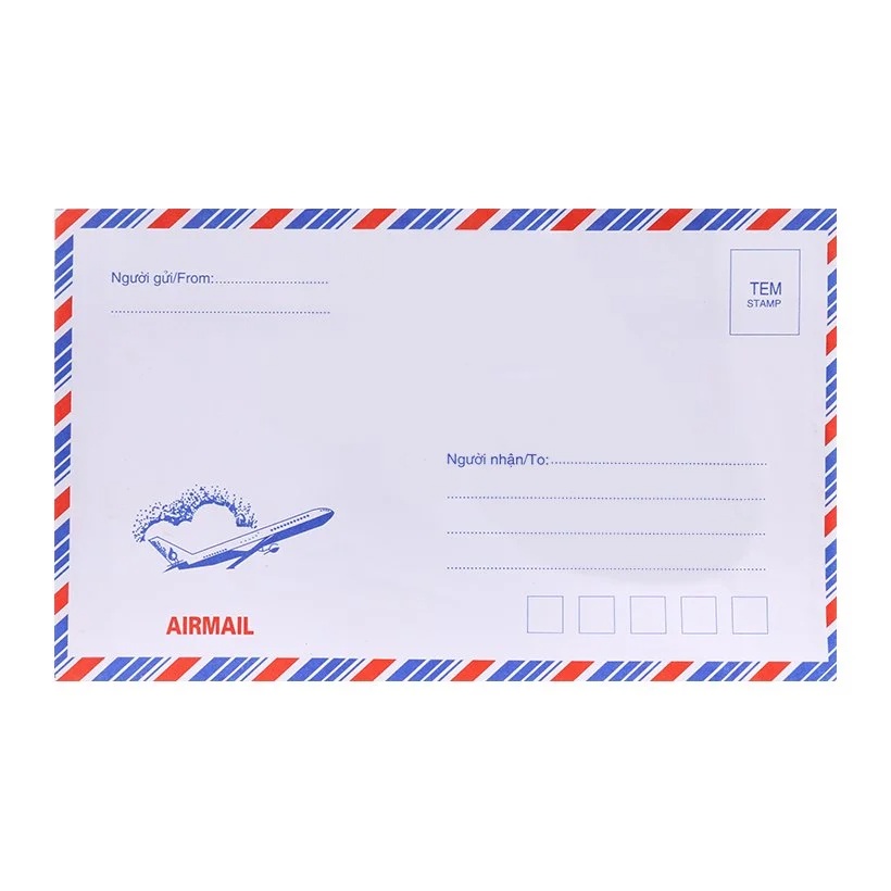 Phong Bì Tệp 30 Chiếc Giấy Trắng Trang Nhã Lịch Sự