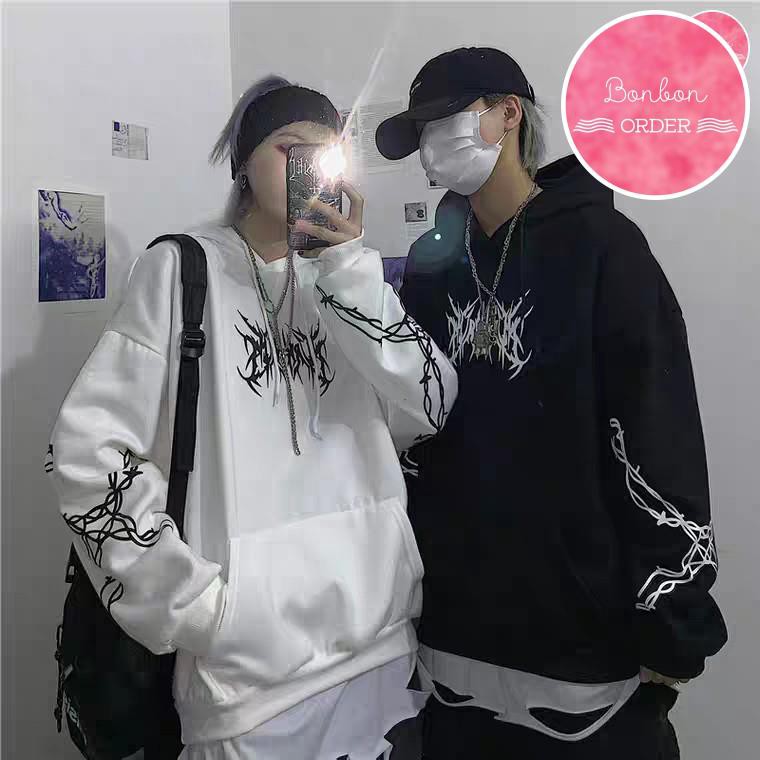 ÁO HOODIE ULZZANG HÌNH ĐỘC | BigBuy360 - bigbuy360.vn