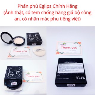 [Chính hãng] Phấn Phủ Siêu Mịn Eglips Blur Powder Pact