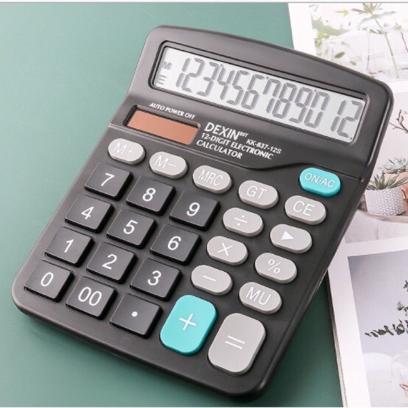 Máy Tính Tiền Pin Năng Lượng Mặt Trời Phím To