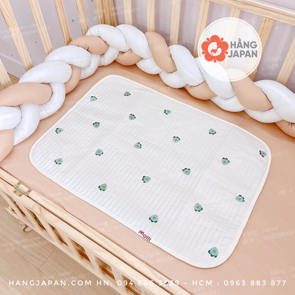 Lót chống thấm Molli/monona họa tiết (50*70)cm