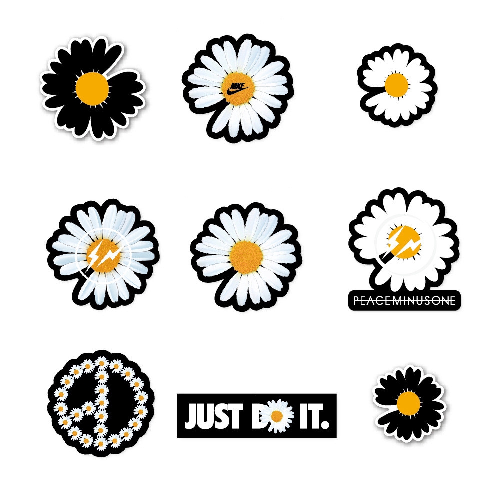 Bộ 16 miếng dán chống thấm nước phong cách Hàn Quốc dùng cho trang trí