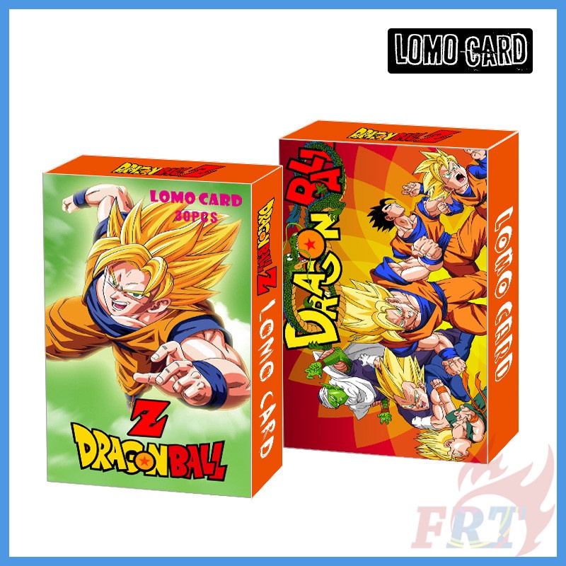 ❤ Bộ Thẻ Ảnh Lomo Nhân Vật Anime Dragon Ball ❤ Set 30 Thẻ Ảnh Mini Son Goku