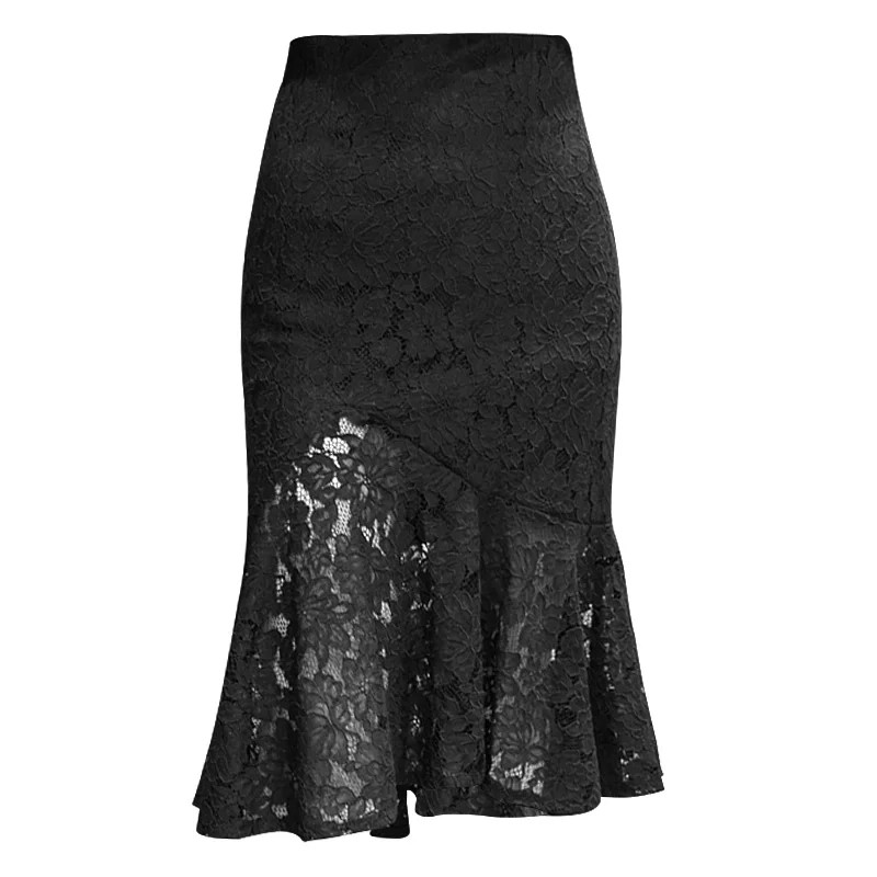 chân váy phủ ren đuôi cá | BigBuy360 - bigbuy360.vn