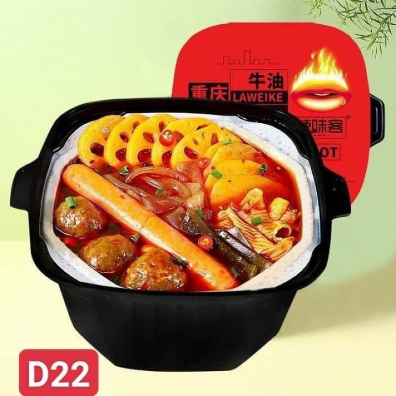 LẨU TỰ SÔI MÔI 2 NGƯỜI ĂN