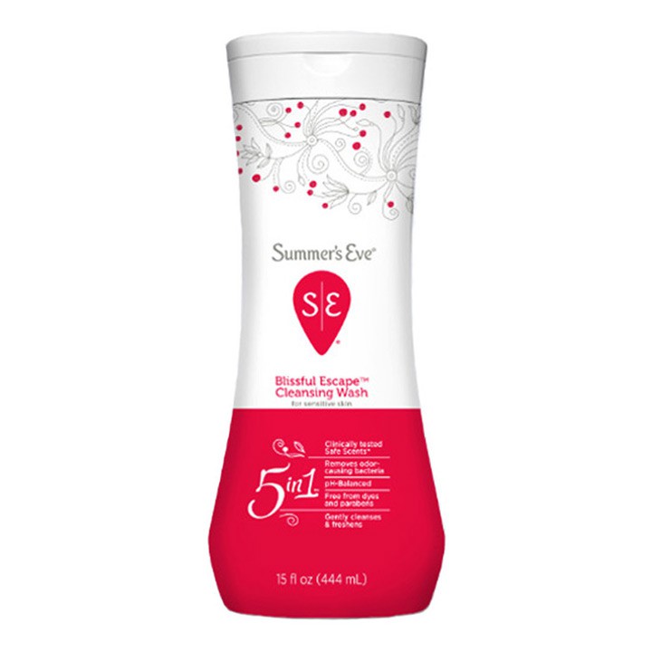 Dung dịch vệ sinh phụ khoa Summer's Eve for Sensitive Skin - Blissful Escape 444ml