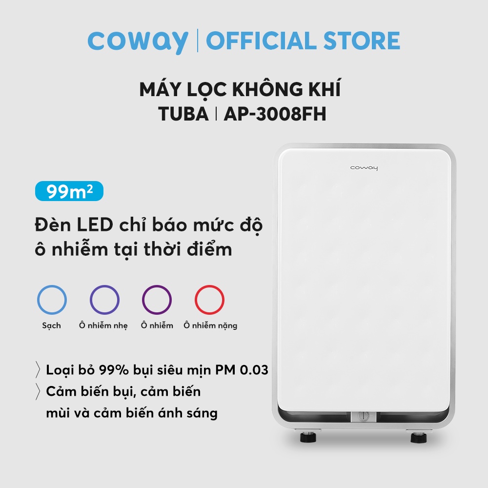 Máy lọc không khí Coway Tuba AP-3008FHH