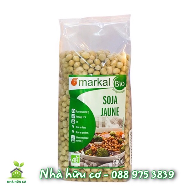Đậu nành hữu cơ Markal - Date: 2/2023 - Nhà hữu cơ