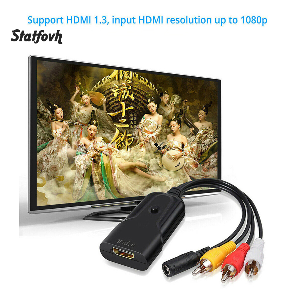 Bộ Chuyển Đổi Âm Thanh Hình Ảnh 1080p Hdmi Sang Av