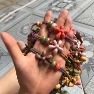 Sỉ 10 dây buộc tóc hoa xinh xắn