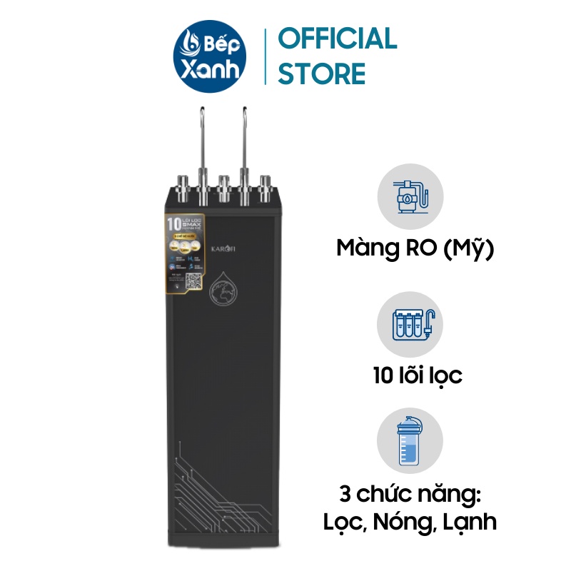 [FREESHIP HCM] Máy Lọc Nước Nóng Lạnh Karofi KAD-R38 - 10 Lõi Lọc - Bảo Hành 3 Năm