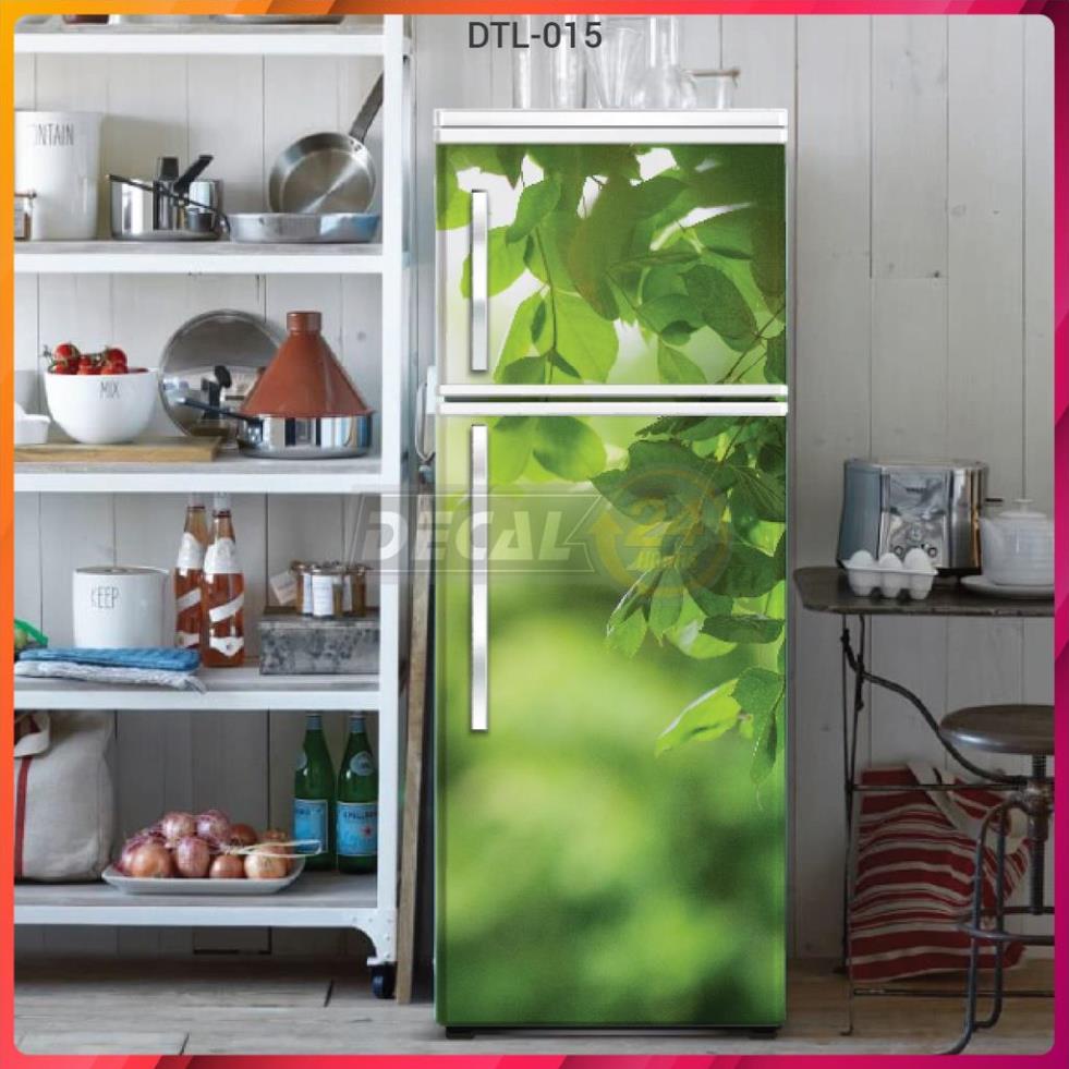 Sỉ - lẻ miếng dán decal tủ lạnh - máy giặt Shop Châu chất liệu decal cao cấp siêu bền chống nước, nấm mốc - DTL-015