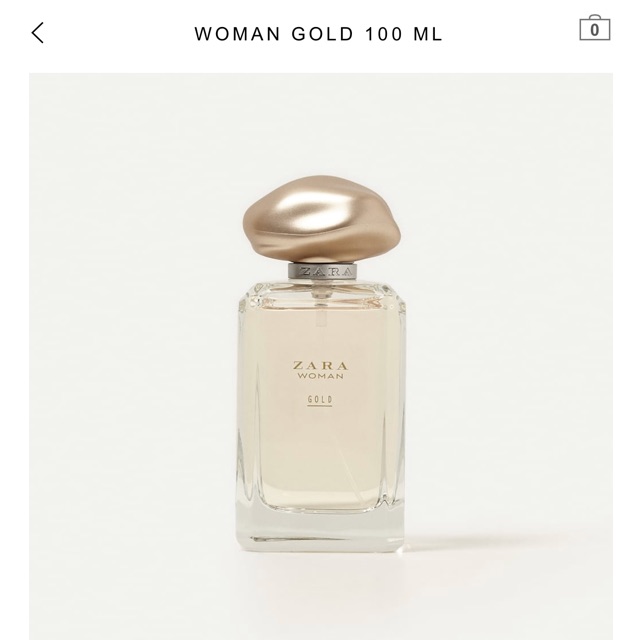 Nước Hoa Zara Woman Gold - Nữ