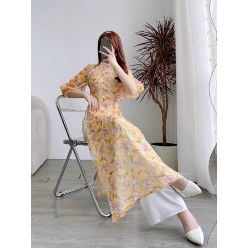 ÁO DÀI CÁCH TÂN NỮ 4 TÀ TAY LỠ
