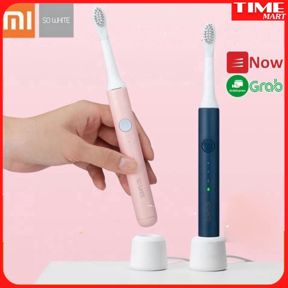 Bàn chải đánh răng điện Xiaomi Youpin EX3 Soocas SO WHITE PINJING pin sạc