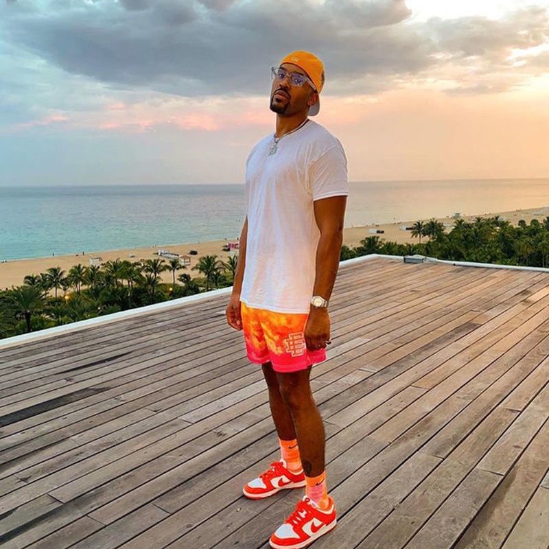 Quần Short Thể Thao Thoáng Khí Phong Cách Âu Mỹ Cho Nam