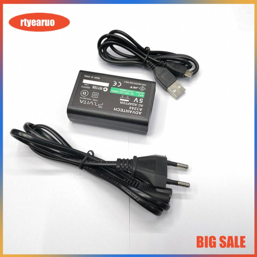 For Ps Vita 2000 Power Adapter Charger Set Game Player Charger Professional Us/Eu For Large-Screen Hdtv
