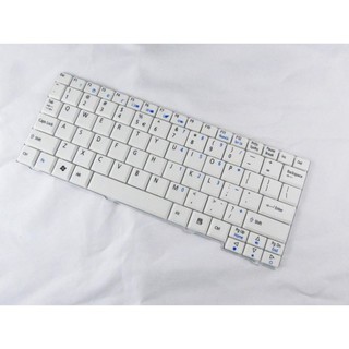 [BH12Tháng] BÀN PHÍM LAPTOP ACER Aspire one 531H P531H A110 A150 ZG5 ZA8 ZG8, Gateway LT20 KAV10 KAV60 D250 MÀU TRẮNG