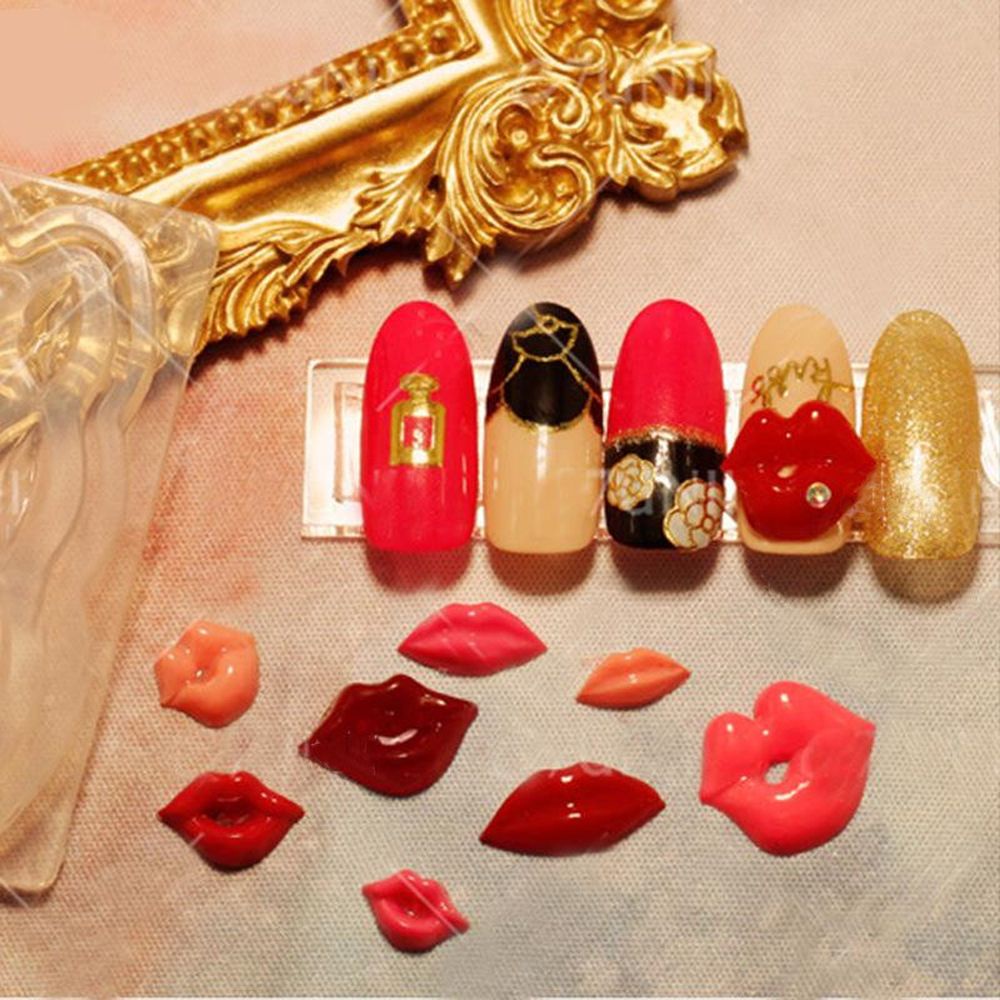 [Hàng mới về] Khuôn Tạo Hình Hoa 3d Bằng Silicon Trang Trí Móng Tay Thủ Công