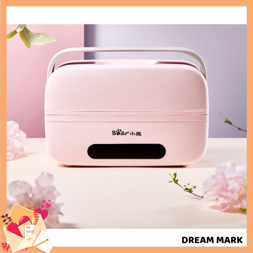 Hộp cơm cắm điện Bear DFH-P10C1, nấu chín, hâm nóng và giữ nhiệt cho thức ăn, dùng cho văn phòng