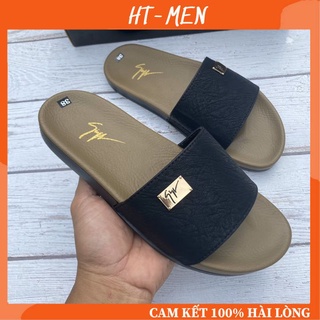 Dép Lê Quai Ngang Chất Liệu Da Cao Cấp Full Box Kèm Ảnh Thật