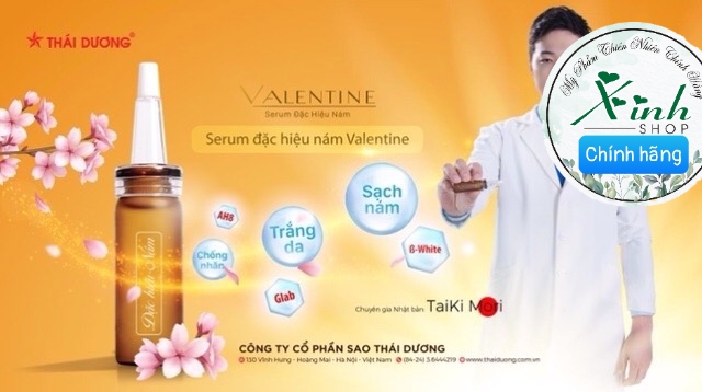Serum đặc hiệu nám Valentine thái dương