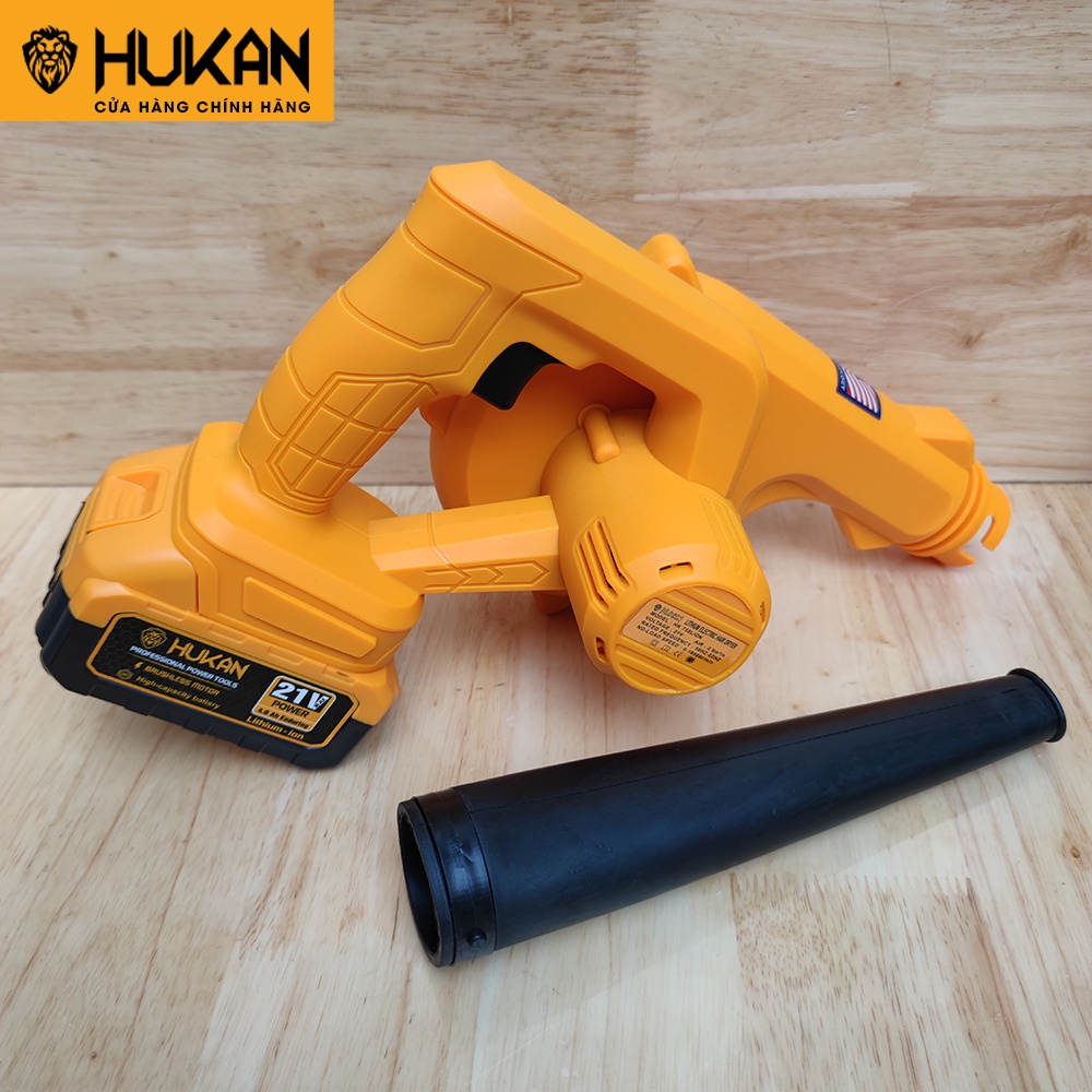 Máy thổi bụi pin siêu khỏe HUKAN HK-H755LION công suất 2,8m3/h lõi dây đồng 100% có điều tốc 19500 vòng/phút