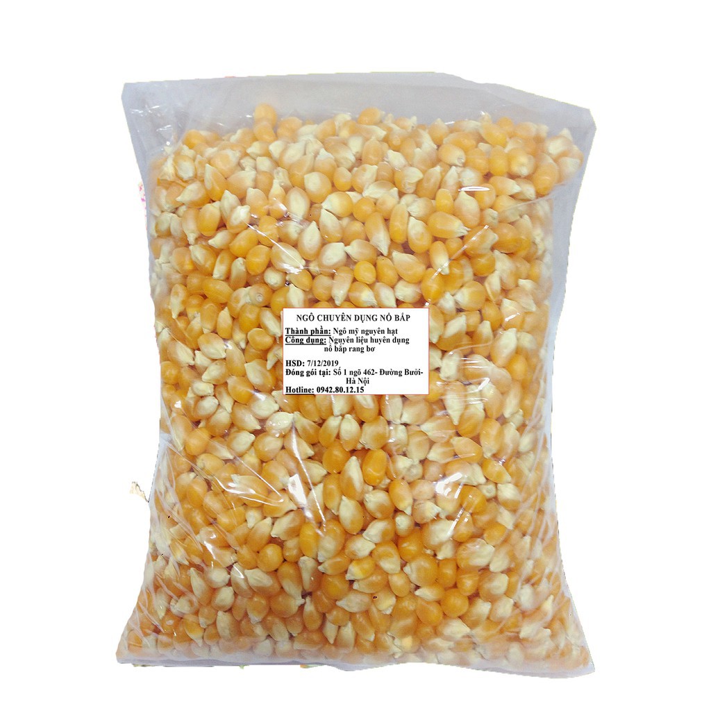 Ngô nổ popcorn Mỹ 500g