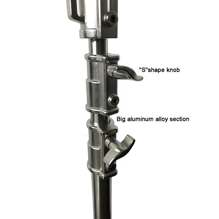 Chân Đèn Inox Qihe J3500 tải 20kg