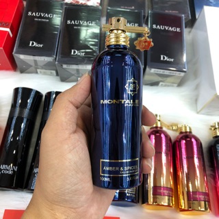 Nước hoa nam tester montale amber & spices 100ml