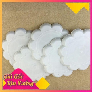 Khay pha màu hoa đào 18cm - MỘC XINH