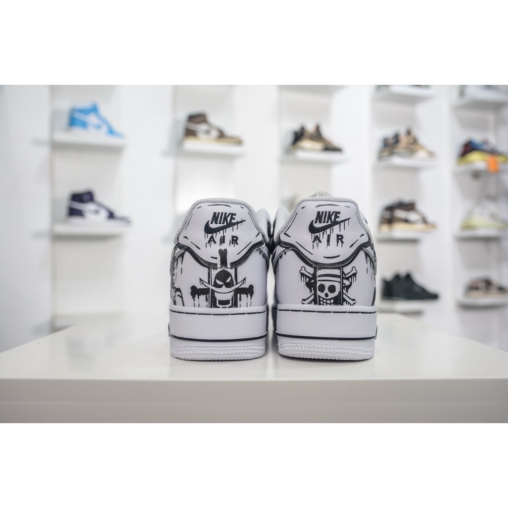 Giày Air Force 1 Low Custom "Ace and Luffy"