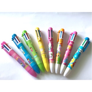 Bút bi nhiều màu(6mau/but)