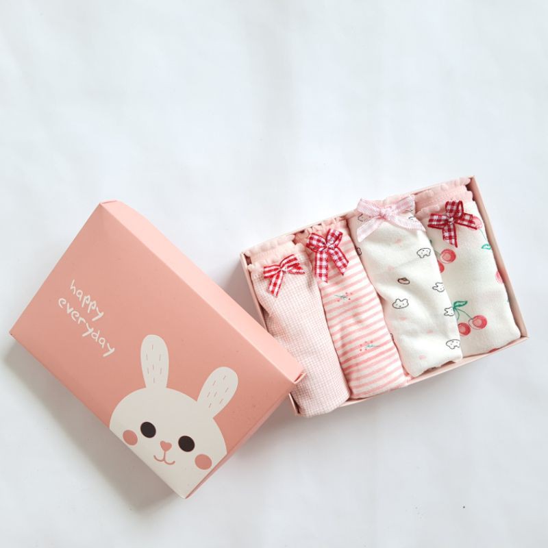 Quần lót nữ cotton hình xinh xắn cao cấp (MS 03019) | BigBuy360 - bigbuy360.vn