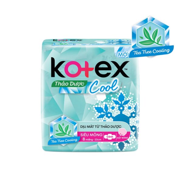 Băng vệ sinh kotex thảo dược cool số lượng nhiều