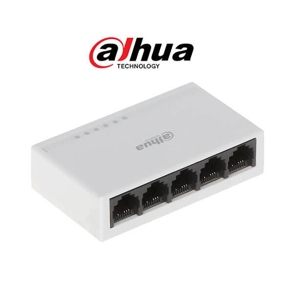 Bộ chia mạng Dahua 5 port 100Mbps DH-PFS3005-5ET-L - Hàng Chính Hãng bảo hành 3 năm