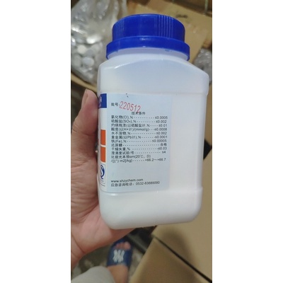 Đường bột Sucrose CAS 57-50-1 C12H22O11 lọ 500g Saccharose saccarose