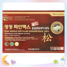 Tinh Dầu Thông Đỏ KWANGDONG PINE MAX GOLD Hàn Quốc, Hộp 120V