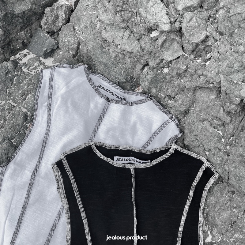 Áo tanktop croptop nữ, áo tanktop không tay 5806