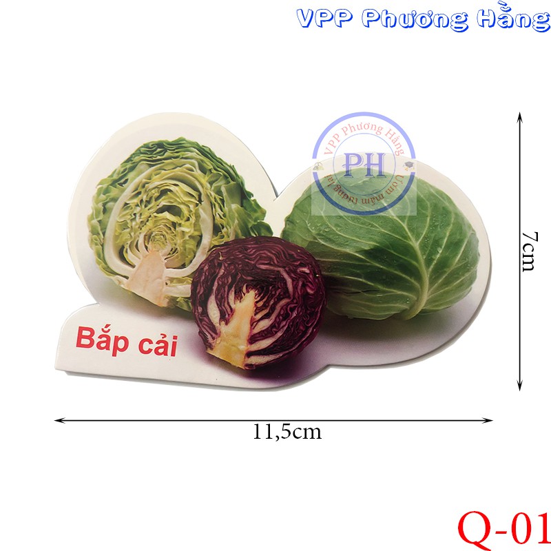 Bộ rau quả - Dạy bé nhận biết các loại rau quả