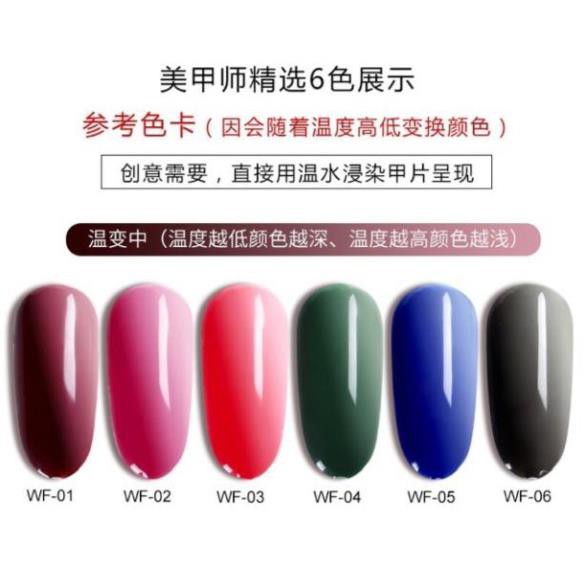 Sơn gel thạch đổi màu As set WF