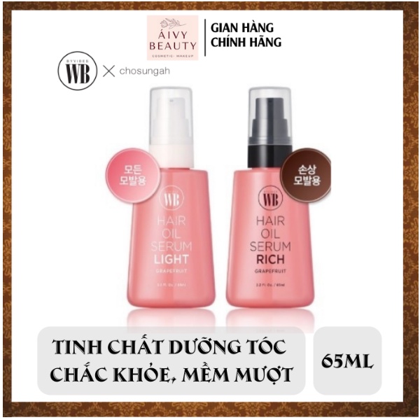 Tinh Chất Dưỡng Tóc Chắc Khoẻ, Mềm Mượt Byvibes Wonder Bath Grapefruit Hair Oil Serum 65ML